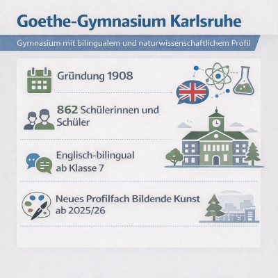 Goethe-Gymnasium Karlsruhe: Profil, Entwicklung und aktuelle Struktur